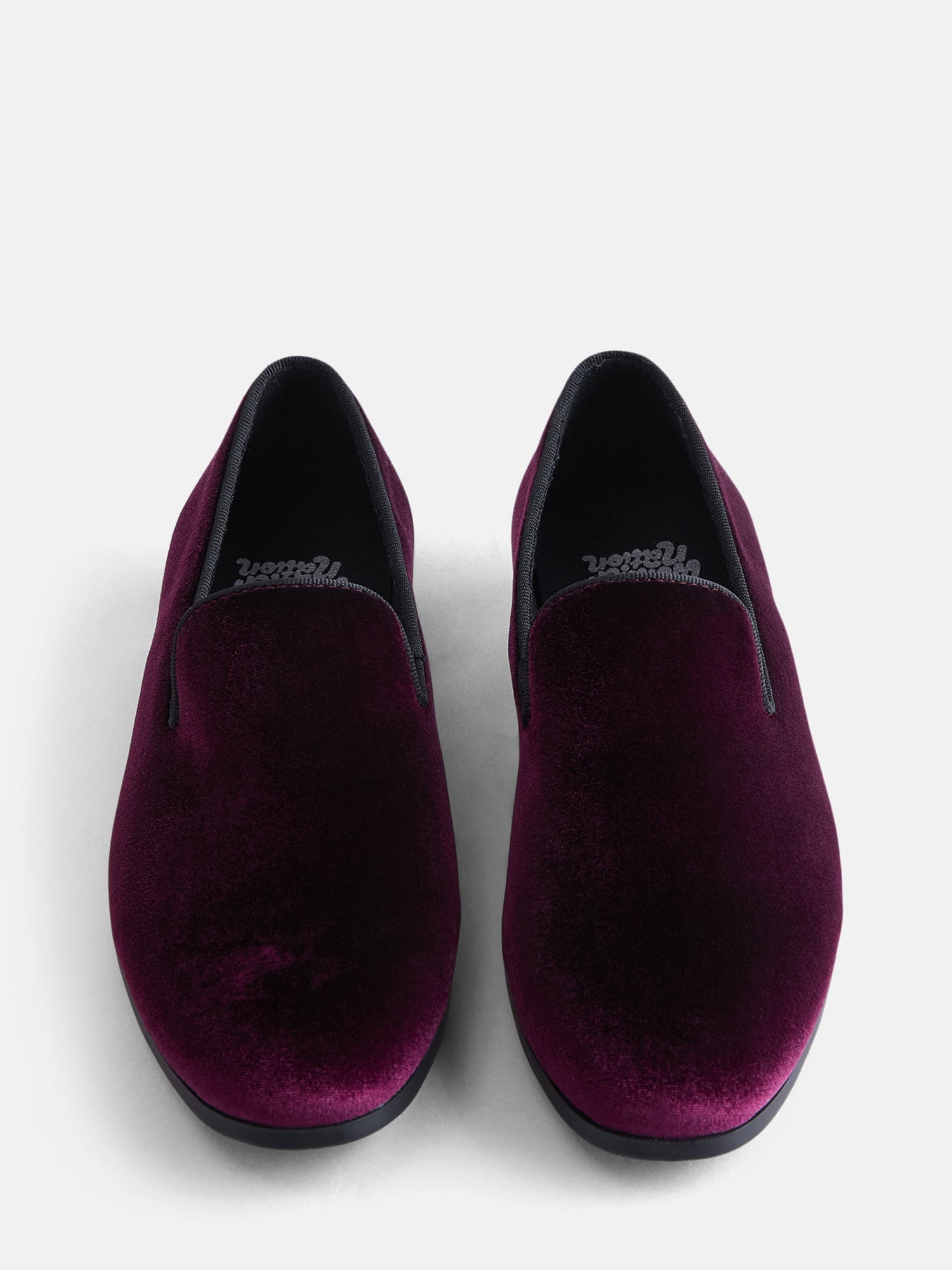 Wonder Nation Boys Velvet Loafers