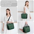 thumbnail image 6 of Green Christmas Snowflake Pattern Womens Lunch Box for Work,Insulated Large Lunch Bag for Tween and Teen,Loncheras Para Mujer,Leakproof Adult Lunch Bag for Work,Beach,Travel,Picnic,Camping, 6 of 7