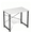 white, variant on Computer Desk for Home Office, Modern Study Table - Simple Writing Desk with X-Shaped Legs, Black/Brown/White - 31/40 Inch Options