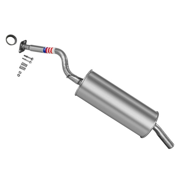 Rear Muffler With Gaskets Bolts For Toyota Prius 2004-2009