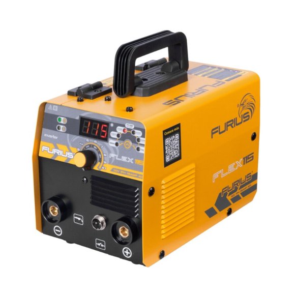 Soldador Inversor Multiproceso Furius Flex 115 110 Mma Tig