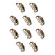 thumbnail image 2 of Soidarity Químico Único y minimalista Aspecto elegante El peine minimalista seleccionado es resistente y resistente a caídas Compacto Estampado leopardo claro 10Conjunto, 2 of 6