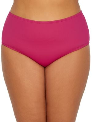 plus size pink bikini