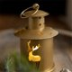 thumbnail image 5 of Christmas Vintage Candlestick Iron Art Cabin Christmas Style Decorative Accessories A, 5 of 5
