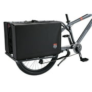 Mongoose Envoy Adult Cargo Bike, 26-Inch Wheels, 24 Speed, Gray