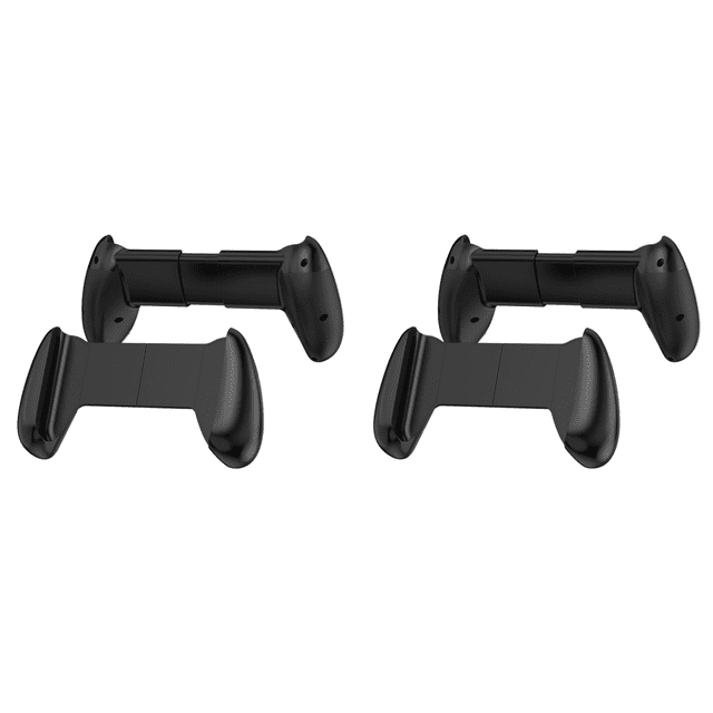 Carcasa Protectora Con Empuñadura Retráctil para Switch OLED () Negra