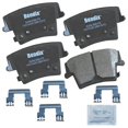 thumbnail image 1 of Bendix Priority1 Cfm1057Asr Pastillas De Freno Traseras Semimetálicas Para Dodge Charger 2014-2006 Magnum 2008-2006, 1 of 5