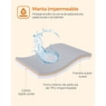 thumbnail image 3 of FEANDREA Manta Impermeable para Perros TPU Lavable a Máquina 203x152 cm, 3 of 5