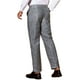 thumbnail image 3 of Pantalones de lentejuelas INSPIRE CHIC para hombres, pantalones metálicos brillantes de pierna recta para fiesta disco de los 70, 34 plateados, 3 of 5