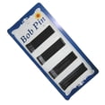 thumbnail image 3 of Metal Black Bobby Pins Mini Curved Straight Shaped Hair Pins Hairdressing Tool, Straight Shape, 3 of 6