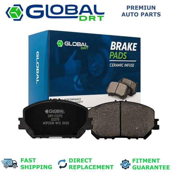 4X Front Ceramic Brake Pads D2375 NISSAN ROGUE 2021-2024 1.5L 2.5L *Japan Built
