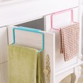 thumbnail image 3 of Bangcool Towel Bar Plastic Hanging over Cabinet Towel Holder Washcloth Rack for Kitchen, 3 of 10