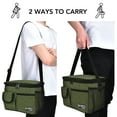 thumbnail image 6 of Tirrinia Insulated Lunch Box Women Men ,8L/ 15 Can Capacity,Oxford Lunch Bag for Work School, Cooler Lunch Bag Container Picnic Tote with Shoulder Strap, 6 of 7