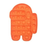 Puloru Push Bubble Toy, Stress Anxiety Relief Push Pop Bubble Fidget Toy