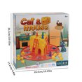 thumbnail image 3 of LMTODLFG 3D Board Game, Baby Early Education Educational Toys Game Cheese Battle, Parent-child Party Interactive Table Game (Game board, kitten, 3 small ladder, 4 small mouse, 17 small cheese), 3 of 10
