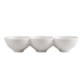 thumbnail image 1 of Round Bowl Ceramic Fruit Dish Salad Storage Container Mini Ceramic Cookware Food Supplement for Home Store (White), 1 of 8
