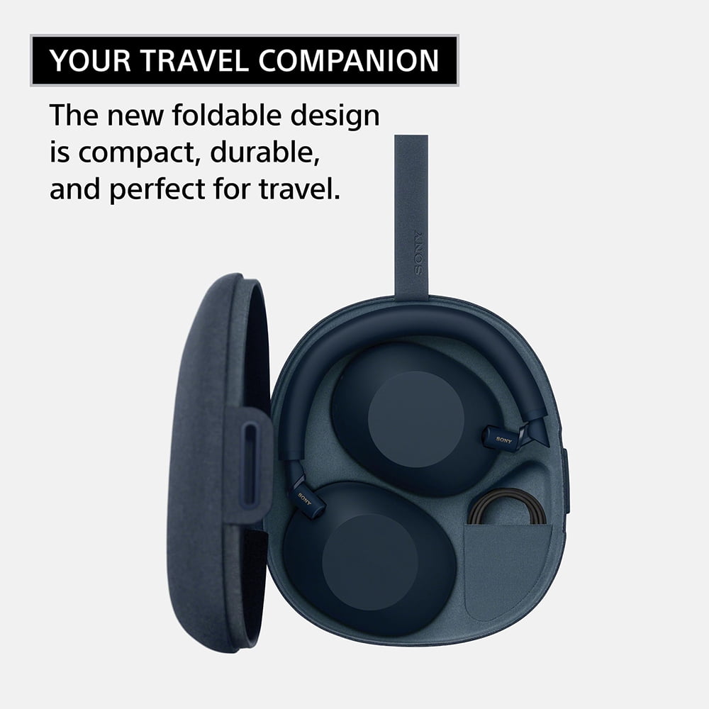 Sony WH-1000XM6 Best Wireless Noise Canceling Headphones, Black Bundle with 2 YR CPS Enhanced Protection Pack, In-Ear Headphone