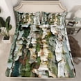 thumbnail image 2 of Feelyou Botanical Plant Adult Twin Sheet Sets, Rustic Tree Branches Bedding, 3-Piece, 2 of 7