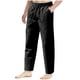 thumbnail image 2 of Puntoco Pantalones casuales de longitud completa para hombre, pantalones casuales sólidos con múltiples bolsillos, pantalones largos con cintura elástica para exteriores, 2 of 5