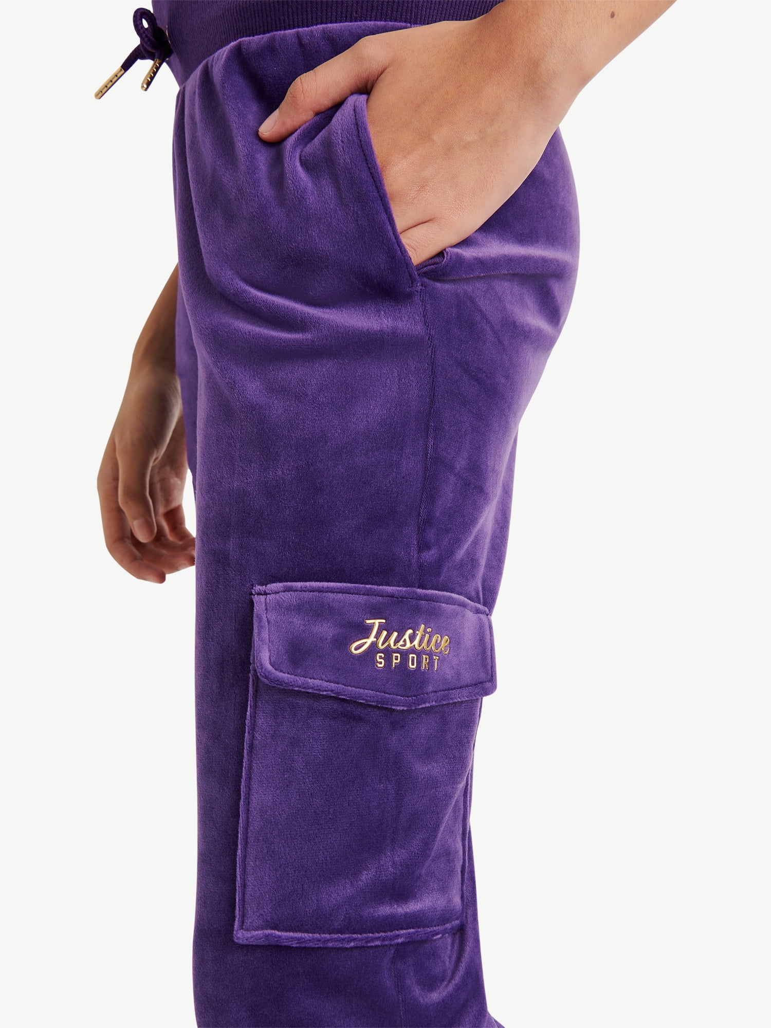 Justice Girls Velour Breakaway Flare, Sizes XS - XLP - Walmart.com