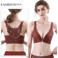 thumbnail image 3 of Floral Secrets Comfort Rose Bra, Comfort Rose Lift Bra, Wireless Push Up Front Closure, Cy Seamless Bra, 3 of 5