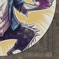 thumbnail image 5 of Joyous Opossum Tapis Rond Design Anime, 5 of 5