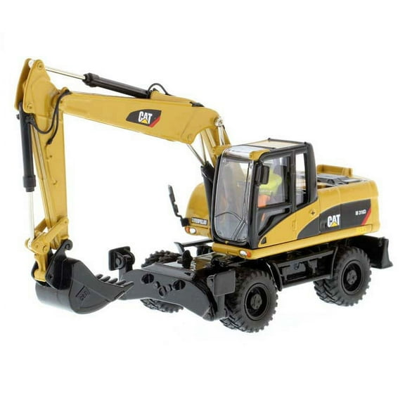 CAT Caterpillar M316D Wheel Excavator with Operator "Core Classics Series" 1/50 Diecast Model by Diecast Masters