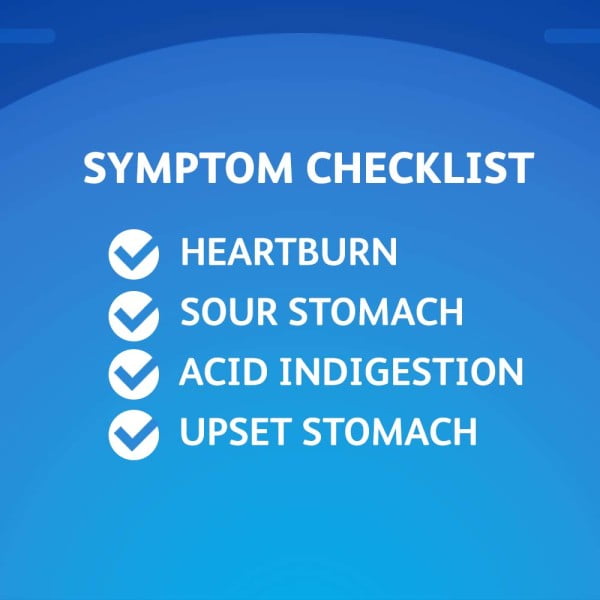 *Limited Edition* TUMS Chewy Bites Lemon and Blueberry Antacid, Hard Shell Chews for Heartburn Relief, 32 Antacid Chews
