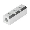 thumbnail image 2 of Pneumatic Block, Pure Aluminium Air Manifold  For Distribution, 2 of 8