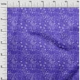 thumbnail image 2 of oneOone Cotton Cambric Purple Fabric Animal Skin Sewing Fabric By The Yard Printed Diy Clothing Sewing Supplies 42 Inch Wide-Q4Q, 2 of 4