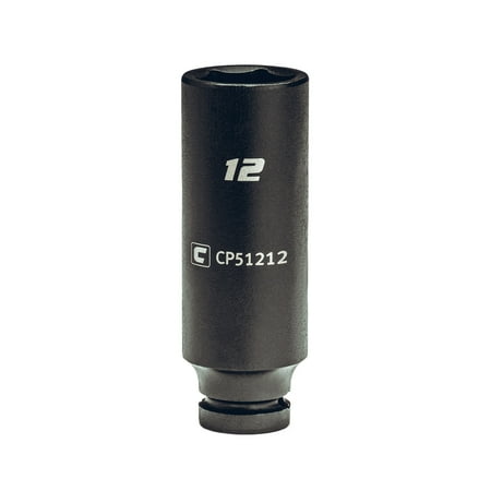 UPC: 0886352512121 | Capri Tools 12 mm Deep Impact Socket  1/4-Inch Drive  6-Point  Metric