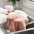 thumbnail image 3 of Moocorvic Nonstick Oil Velvet Hand Towel Kitchen Quick-drying Hanging Hand Thickened Towel, 3 of 4
