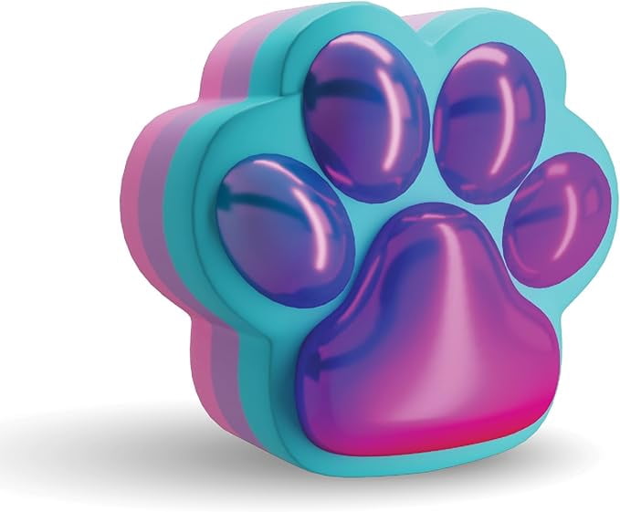 Taba Super Jumbo Rainbow Paw - Soft, Stretchy & Squishy Kit for Kids with Colorful Sprinkles - Fun DIY Sensory Toy - Non Toxic Stress Relief Activity for Boys & Girls Ages 6+