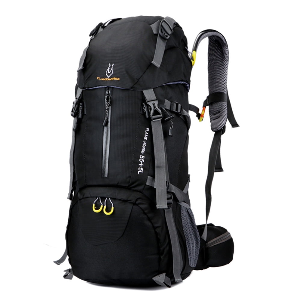 SZBTF 60L Backpack Waterproof Outdoor Sport Trekking Camping Pack Mountaineering Climbing Knapsack with