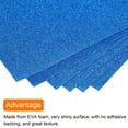 thumbnail image 4 of EVA Foam Sheets Glitter Bright Blue 10.8 x 8.5 Inch 2mm Thick Crafts Foam 20Pcs, 4 of 6
