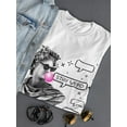 thumbnail image 3 of Apollo Vaporwave T-Shirt Women -Image by Shutterstock, Female XX-Large, 3 of 4