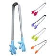 thumbnail image 2 of Miangastore 5Pcs Small Tongs for Gripping Small Items Silicone Hand Shape Fun Outdoor Activities, 2 of 8