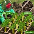 thumbnail image 3 of 240Cells Seedling Starter Trays,20Pack Starter Trays for Planting,Biodegradable Seed Starter Peat Pots for Planting Seeds,Bonus 200 Plant Labels,2pcs Seeding Riser,1 Spray Bottle,Indoor Germination, 3 of 9