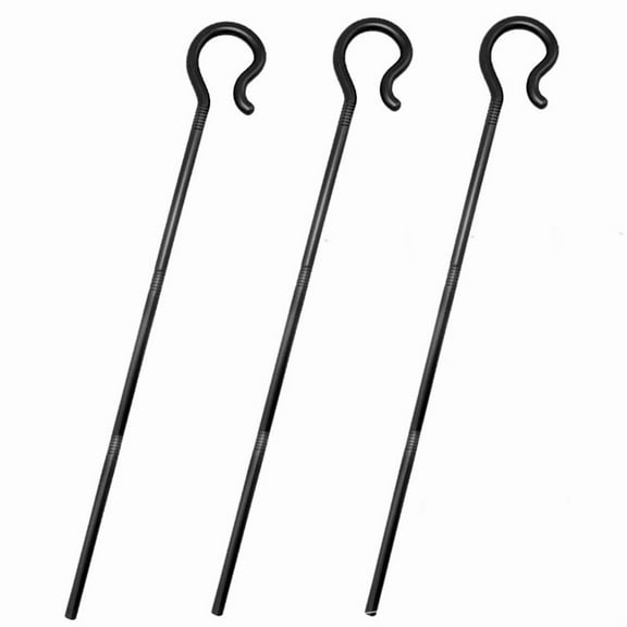 LOLIPPYY Brown Plastic Walking Cane Prop Stylish Magician Staff for Festival, Party Supplies, and Performance Accessories