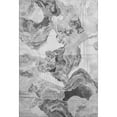 thumbnail image 2 of Addison Rugs Mayfield Premium Machine Washable Transitional Abstract Gray Rectangle Rug, 5' X 7'6" Machine Washable Transitional Abstract Gray Oversized Sherpa Throw Blanket, 2 of 7