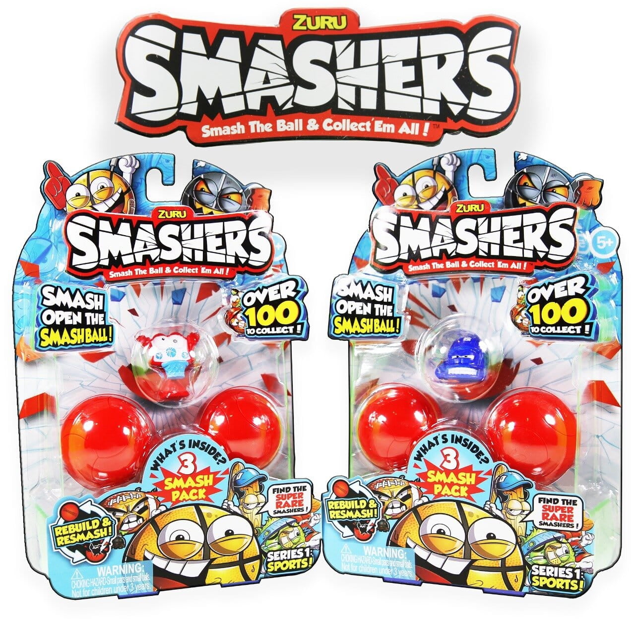 Zuru Smashers Collectors Tin Ball Smash Limited Edition Series 1 Sports 