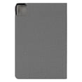 thumbnail image 4 of Funda de cuero sintético con tapa plegable y función atril con ajuste de múltiples ángulos para Blackview Tab7 WIFI, color gris, 4 of 5