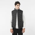 thumbnail image 2 of Chaleco calefaccionado para hombres, chaqueta calefactable recargable por USB, 4 zonas calefactadas, chaleco de caza calefaccionado de invierno sin batería (azul), 2 of 5