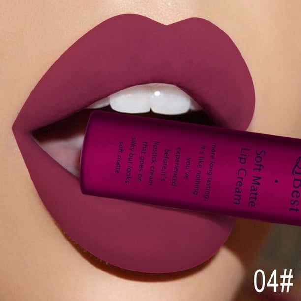 Lápiz Labial Mate De Larga Duración Dlong A Prueba De Agua De 34 Colores Gao Jiahui unisex
