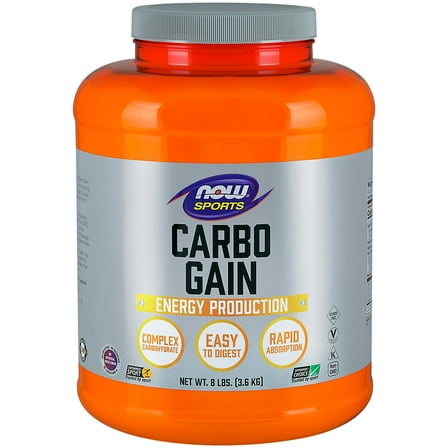 NOW Foods Sports, Carbo Gain, 8 lbs (3.63 kg)