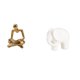 thumbnail image 1 of Figura del pensador abstracto,Estatua de Pensador Abstracto,Arte,Decoración para el Hogar,Figura de elefante,Figura decorativa de elefante estilo Feng Shui para el hogar,Figura coleccionable, 1 of 8