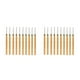 thumbnail image 3 of Wosthever 10 Pieces Wig Crochet Professional Wear-resistant Extension Supplies Hair Sewing DIY Repair Needle Tools Hook Handle Rosa roja 2Conjunto, 3 of 6
