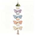 thumbnail image 2 of Butterfly Crochet Hanging DIY Kit Ornament, Garden Theme Indoor Pendant Decor Crochet Craft Kit with Yarn Crochet Hook and Instructions, Handmade Beginner Decorations for Window Porch Wall (A), 2 of 9