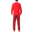 thumbnail image 2 of Pijamas de Navidad Ropa de dormir estampada a cuadros familiares FleinngHoz JD710495456, 2 of 7