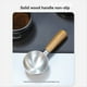 thumbnail image 1 of Cuchara Medidora de Café, Cuchara Medidora de Acero Inoxidable con de Madera para Café, Té y Más para la Cocina y el Hogar, 1 of 10